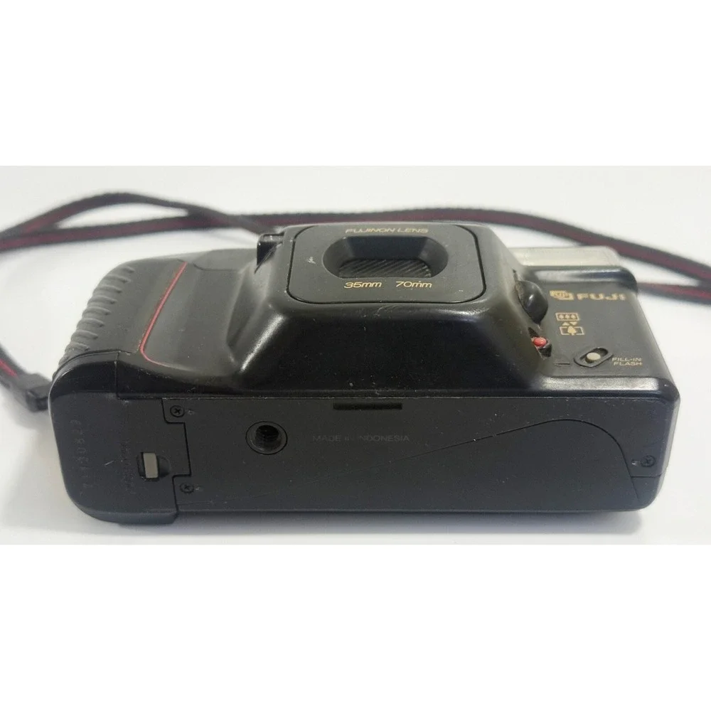 Fuji DL-400‎ TELE QD 35mm Point & Shoot Film Camera NOT TESTED